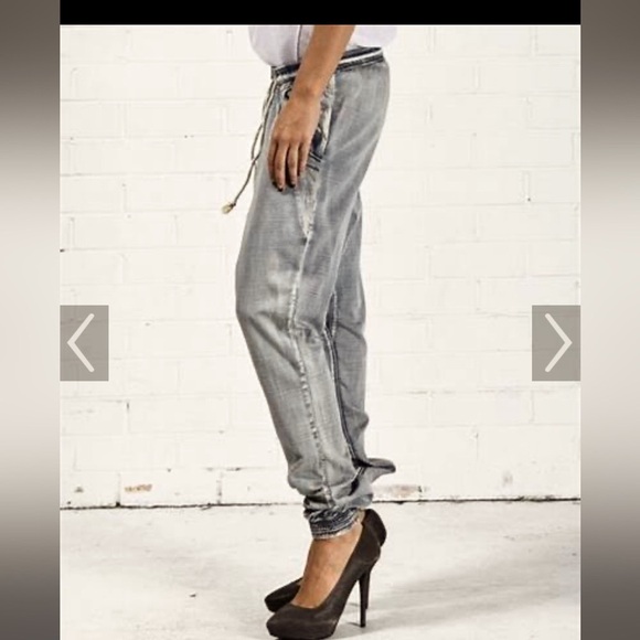 One by one teaspoon grey super trackies size 26 drop crotch EDGY FEMININE - Picture 4 of 14